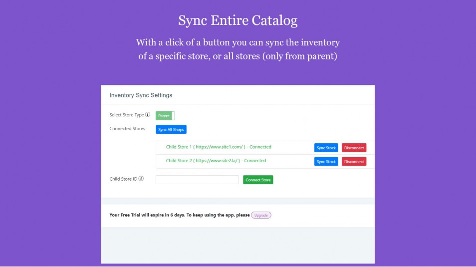 Multi-Store Inventory Sync