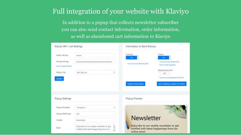 Klaviyo Email Marketing